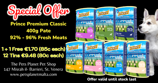 ** OFFER** 1+1 FREE PRINCE PREMIUM CLASSIC PATE (92% to 96% meat)  400g