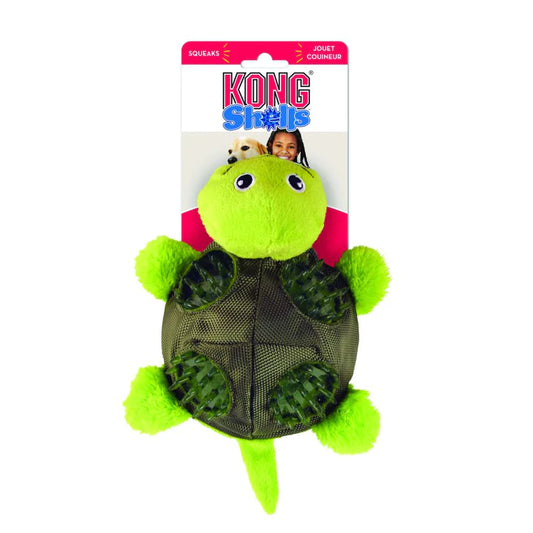 KONG Shells Turtle Dog Toy, Large