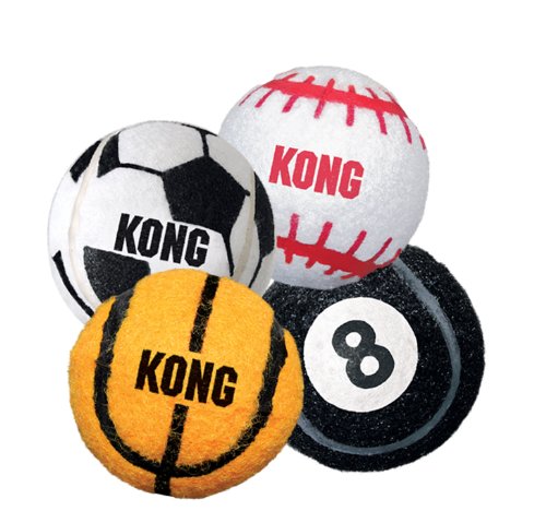 Kong Sport Balls Small 2" 3 pack