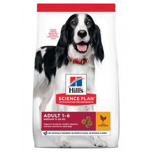Hill's Adult Medium with chicken dog food