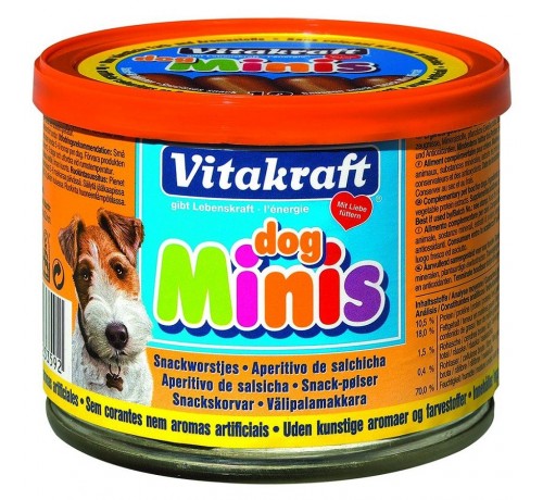 Vitakraft Dog Minis Wurstel of 200 gr