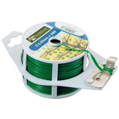 PLASTIC COATED WIRE COIL 0.4X50 WITH CUT