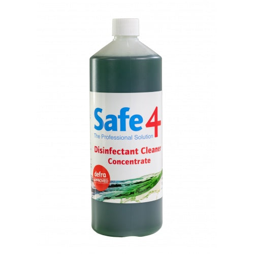 Safe 4 Concentrated Disinfectant Cleaner (1L)