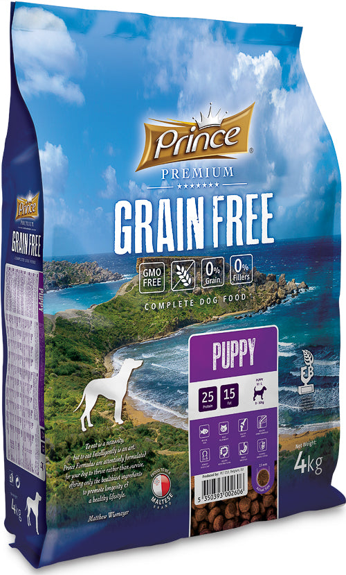 PRINCE GRAIN FREE puppy: Medium/Large