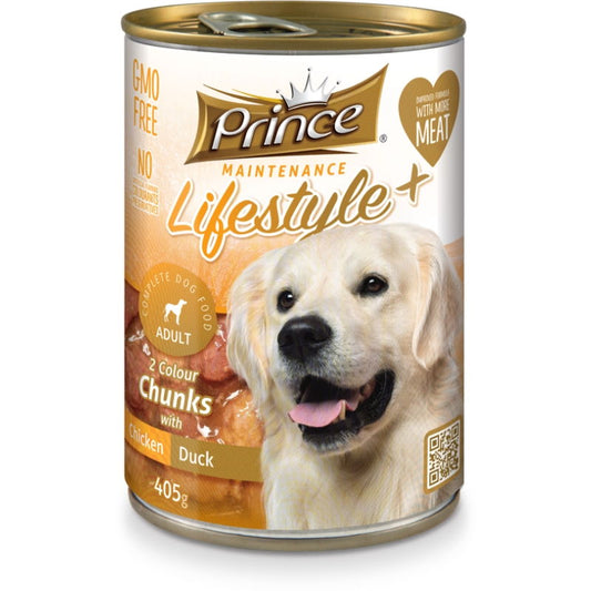 PRINCE LIFESTYLE DOG CHICK & DUCK 400G
