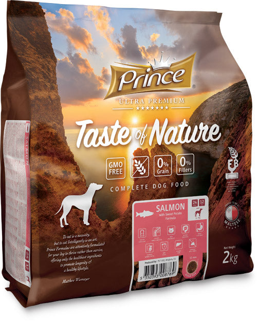 Prince Taste of Nature  SALMON with sweet potato formula 2kg