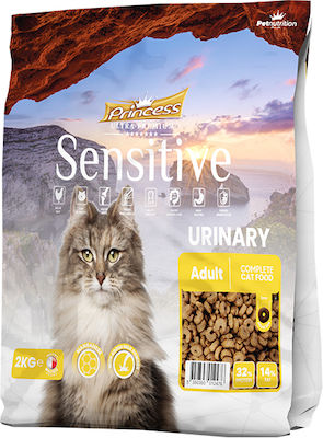 Princess Sensitive Urinary Dry Food for Adult Cats with Sensitive Urinary with Lamb 2kg