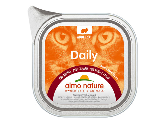 ALMO NATURE DAILY CATS 100G WITH DUCK
