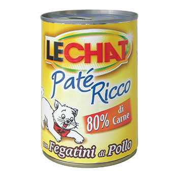 LECHAT PATE' RICH with CHICKEN LIVERS 400g
