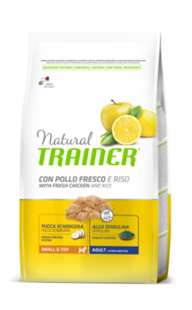 Trainer Natural Adult Mini Dry Food With Chicken For Small Breed Dogs 2kg