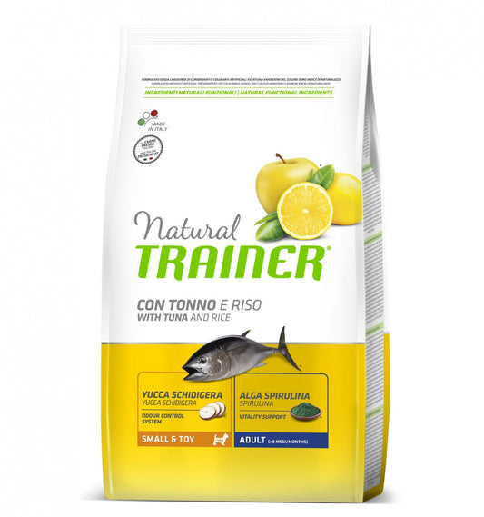 NATURAL TRAINER SMALL & TOY ADULT TONNO & RISO 800 g