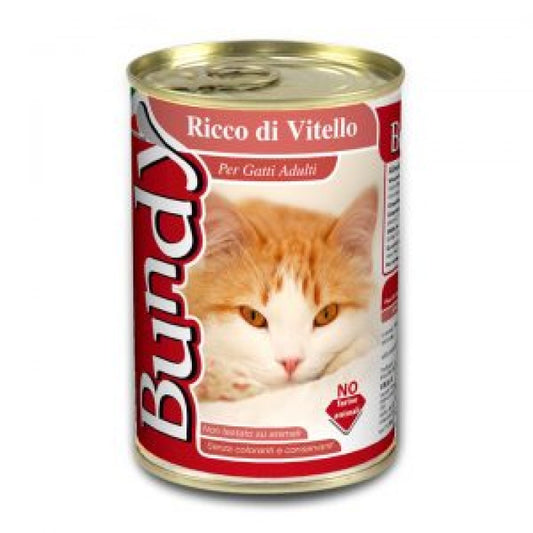 BUNDY – CANNED CAT PATE BEEF 400g