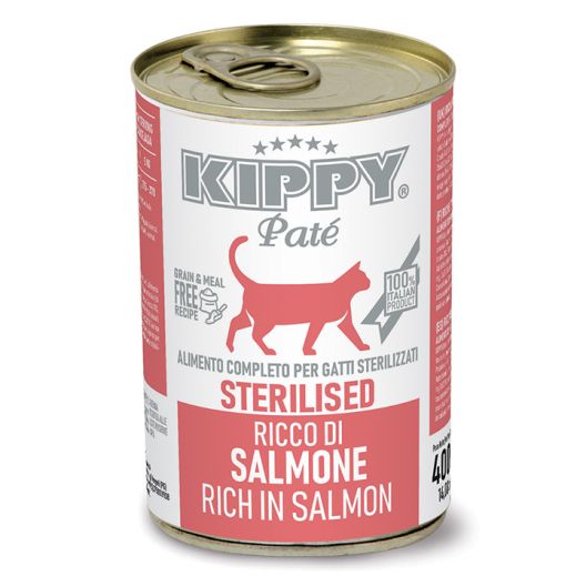 KIPPY CAT STERILIZED SALMON PATE' 400g