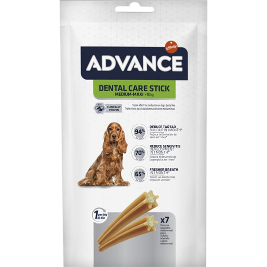 ADVANCE Dental Care dental stick for large and medium breed adult dogs container 7 units 25 g