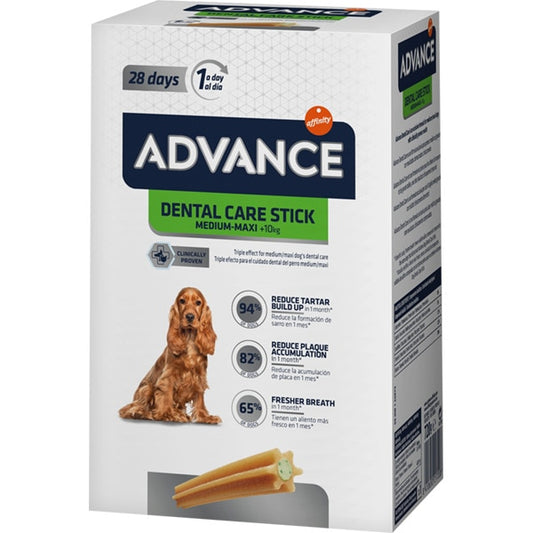 ADVANCE Dental Care dental stick for large and medium breed adult dogs box 28 units 25 g