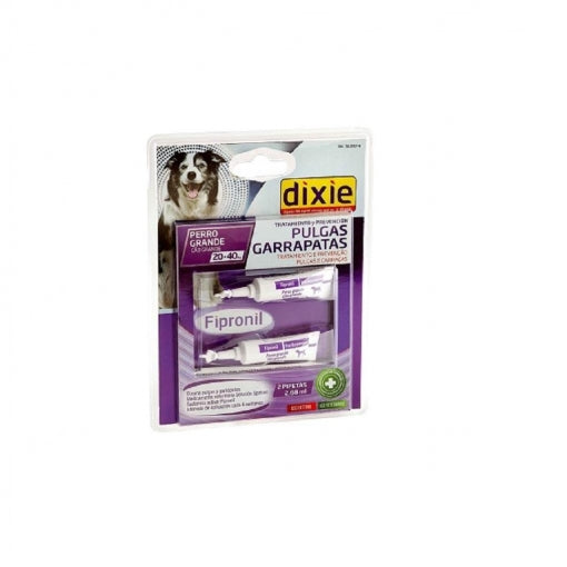 Dixie 3 Insecticide Pipettes for Large Dog 20-40Kg