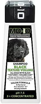 MD 10 NEW Black Texture Volume Shampoo - 300ml (1.2 Litre diluted)