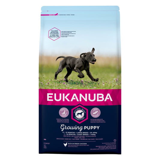 EUKANUBA Growing Puppy Large Breed Rich In Fresh Chicken – 2kg