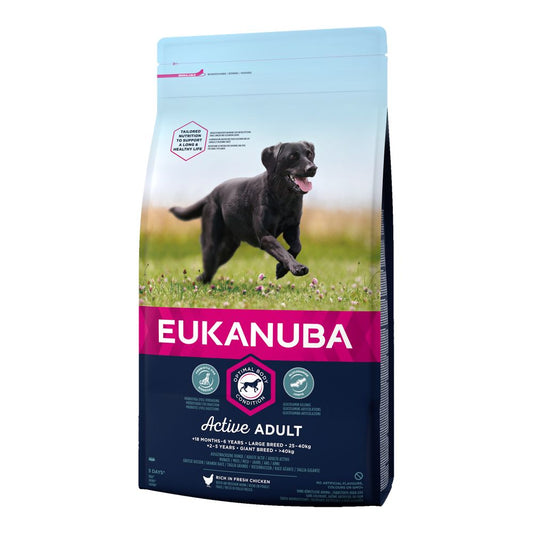 EUKANUBA Active Adult Large Breed Rich In Fresh Chicken – 2kg