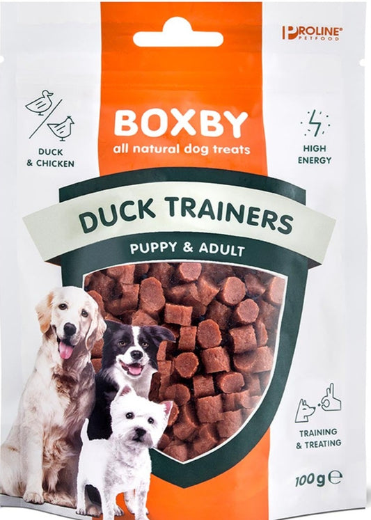 Boxby Training treats for dogs Puppy & Adult Duck 100 g