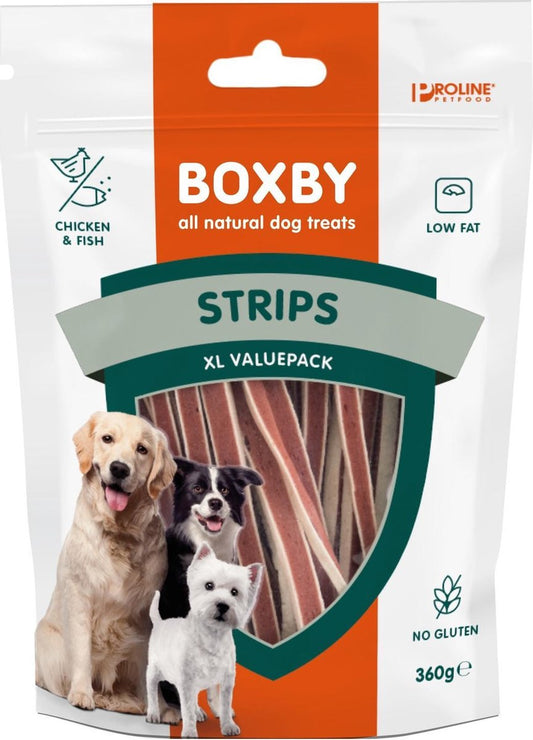 Boxby Strips XL Value pack 360 g