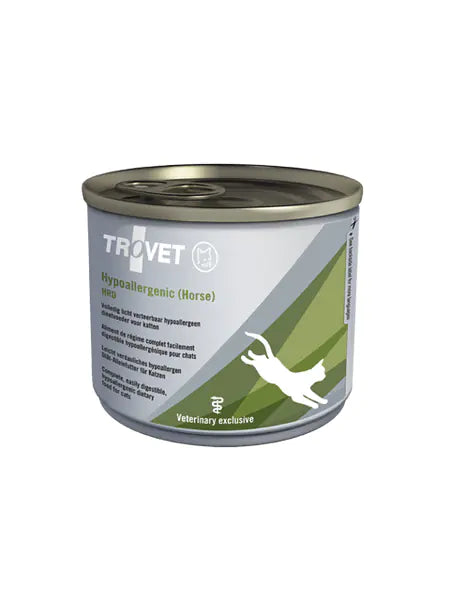 TROVET HRD Hypoallergenic Horse can 200g cat