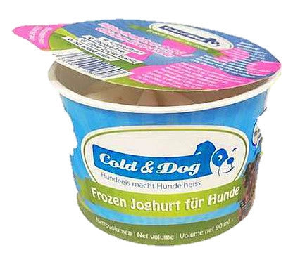 The Cold & Dog frozen yogurt dog ice creams Chicken Liver Apple