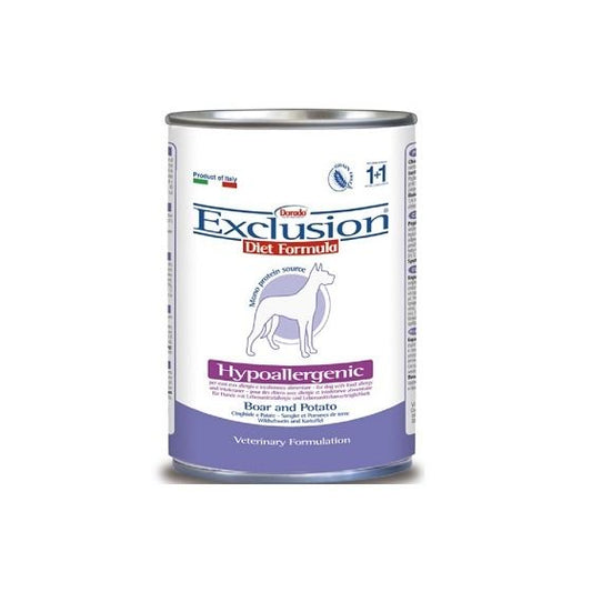 Exclusion Diet Hypoallergenic Wild Boar and Dog Potatoes 400 gr