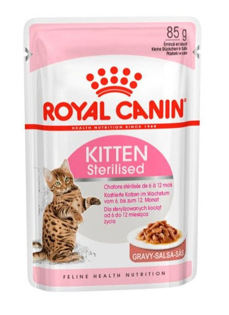 Royal Canin Kitten Sterilised Gravy Wet