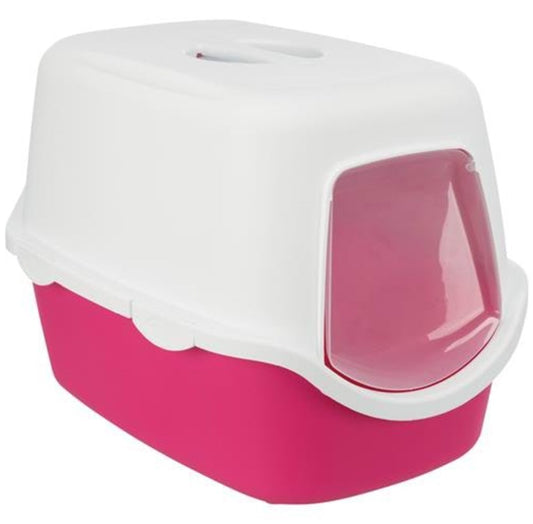 Trixie White and pink hygienic tray
