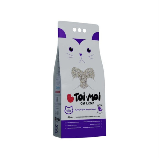 Toi Moi Flora Cream Lavender 10 Kg Clumping Cat Litter