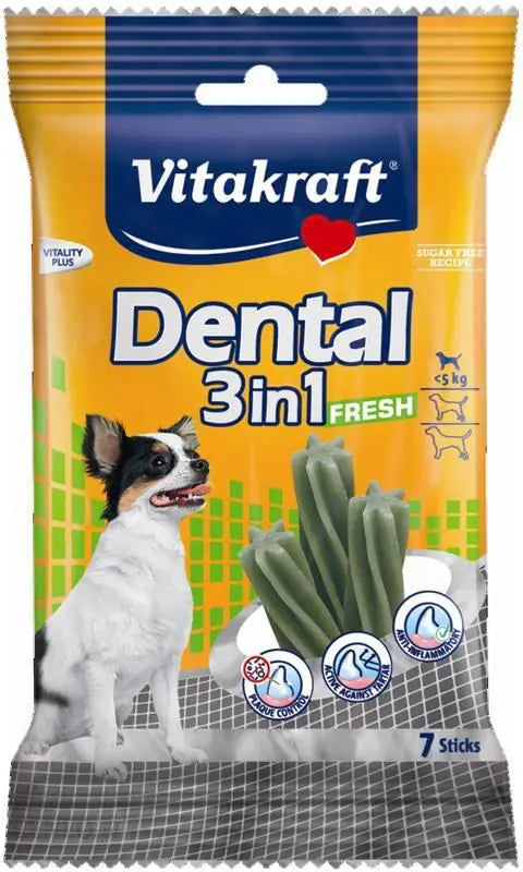 VITAKRAFT DENTAL 3in1 FRESH XS 70g delicacy d/dog