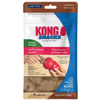 KONG Stuff'n Snacks Liver Dog Treats Large