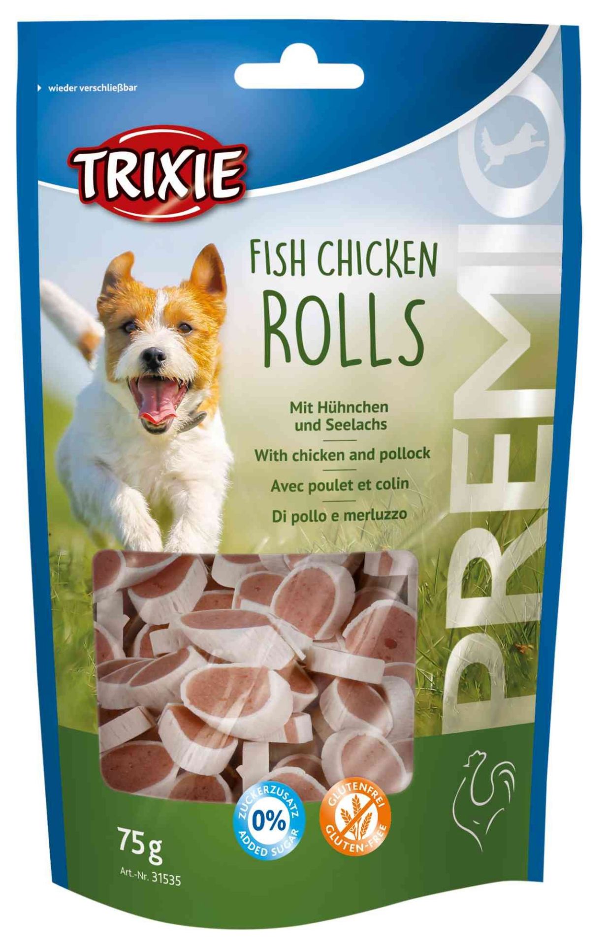 Trixie Premio Rolls, Chicken And Pollock