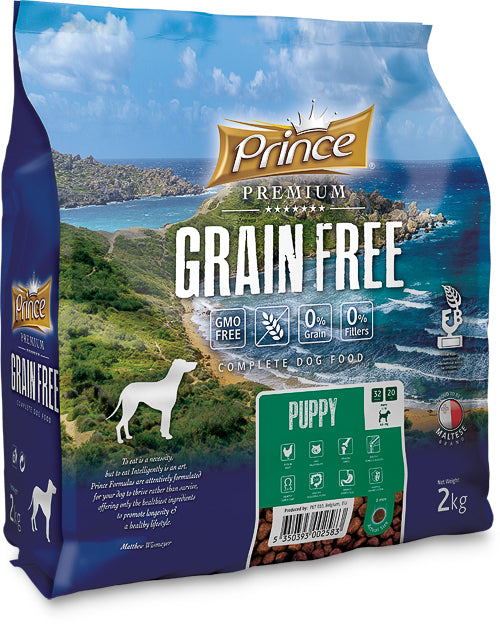 PRINCE GRAIN FREE puppy: Small/medium 2kg