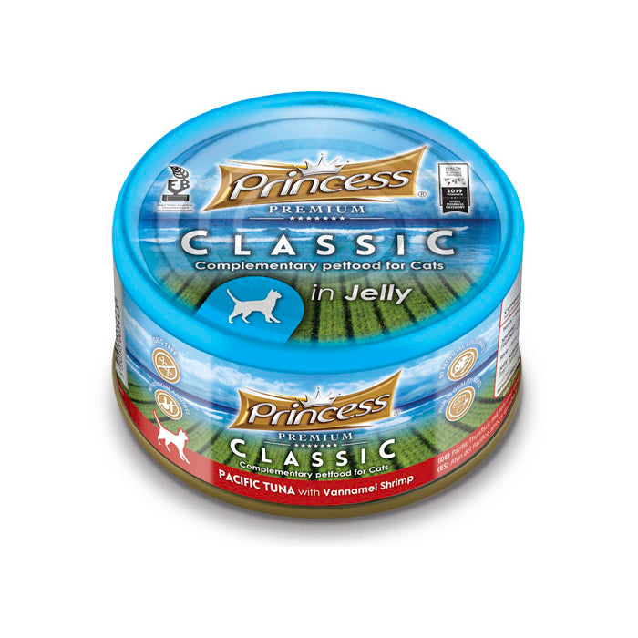 Princess Premium Classic Pacific Tuna With Rice & Vannamei Shrimp 170g