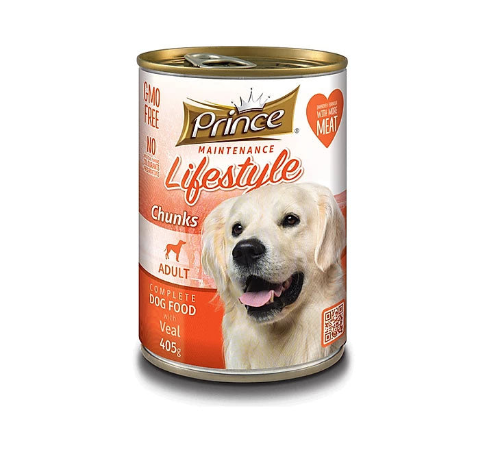 PRINCE LIFESTYLE DOG VEAL 415G