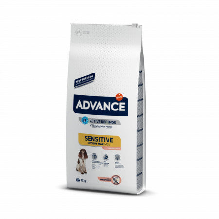 Advance Dog Medium & Maxi Sensitive Salmon and Rice 12kg