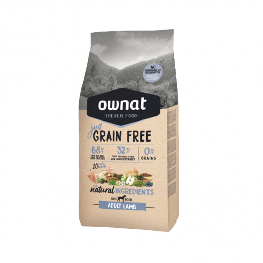 Ownat Just Grain Free Adult Dog Lamb 3Kg