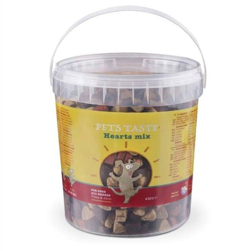 PETS TASTE HEARTS MIX 450G