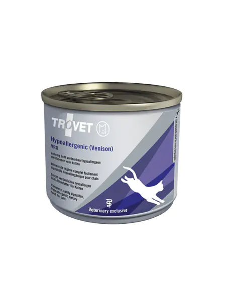 TROVET VRD Hypoallergenic Venison can 200g cat