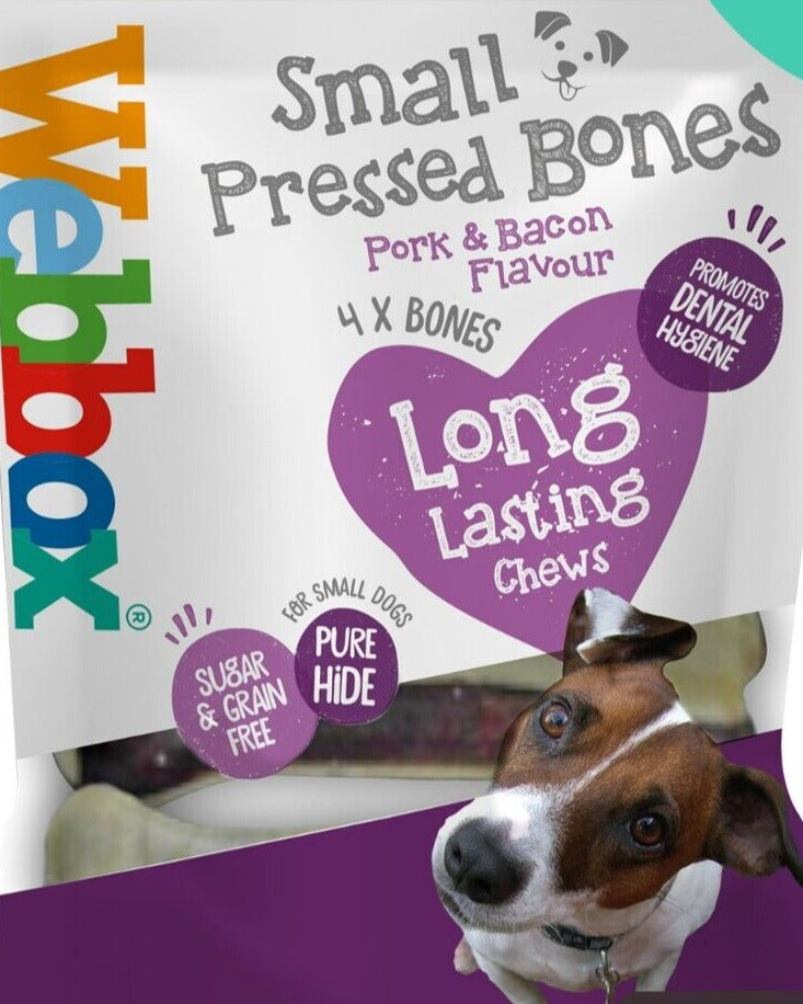 Webbox Small Pressed Bones Dog Chews for Small Dog